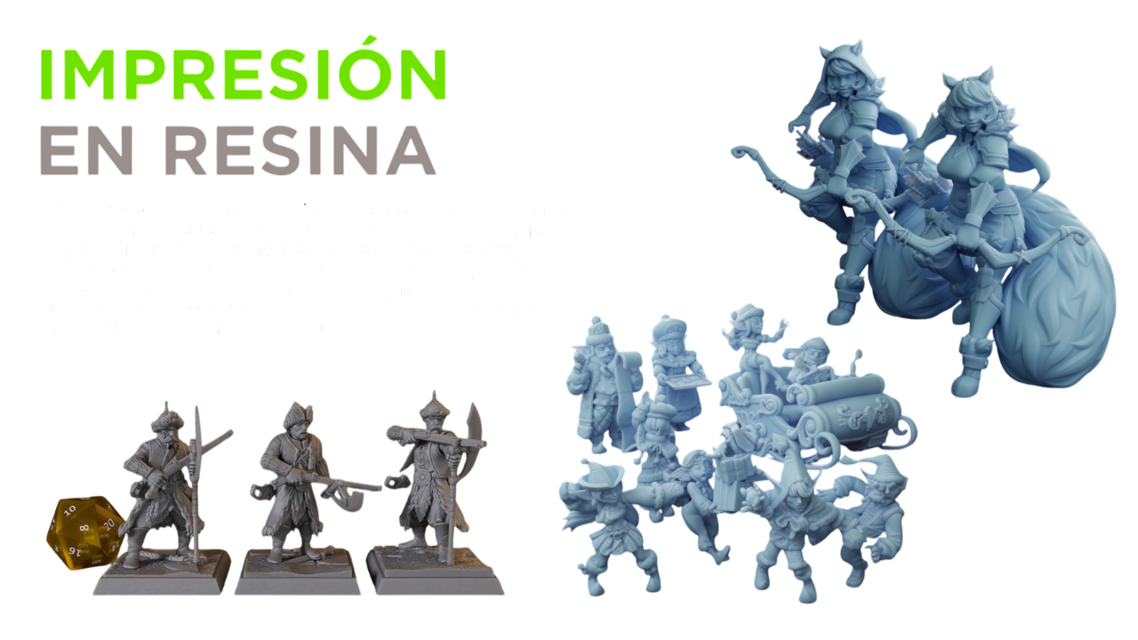 Impresión en Resina